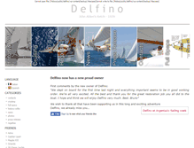 Tablet Screenshot of delfino.sp-yachts.com